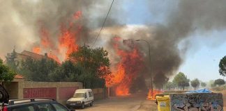 Okupas en Madrid queman las casas delante de sus dueños y les agreden
